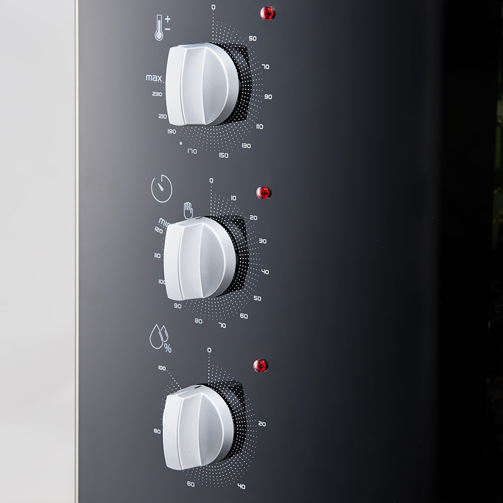 Piec konwekcyjno-parowy, STALGAST ClassicCook, manualny, 5xGN1/1, P 7.75 kW - obrazek 5