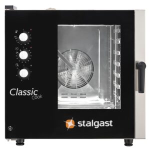 Piec konwekcyjno-parowy, STALGAST ClassicCook, manualny, 7xGN1/1, P 10.2 kW