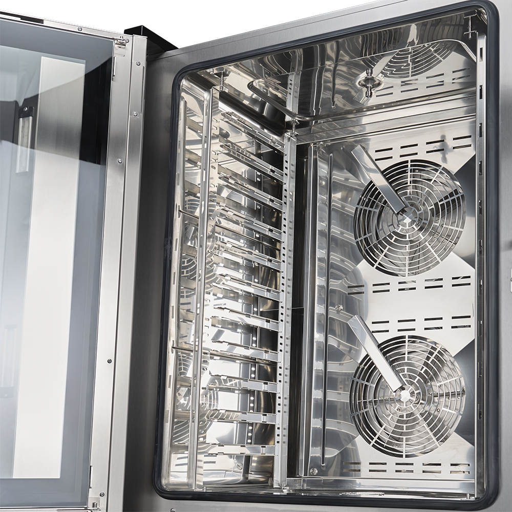 Piec konwekcyjno-parowy, STALGAST SmartCook, dotykowy, 11xGN2/1, P 28.5 kW - obrazek 13