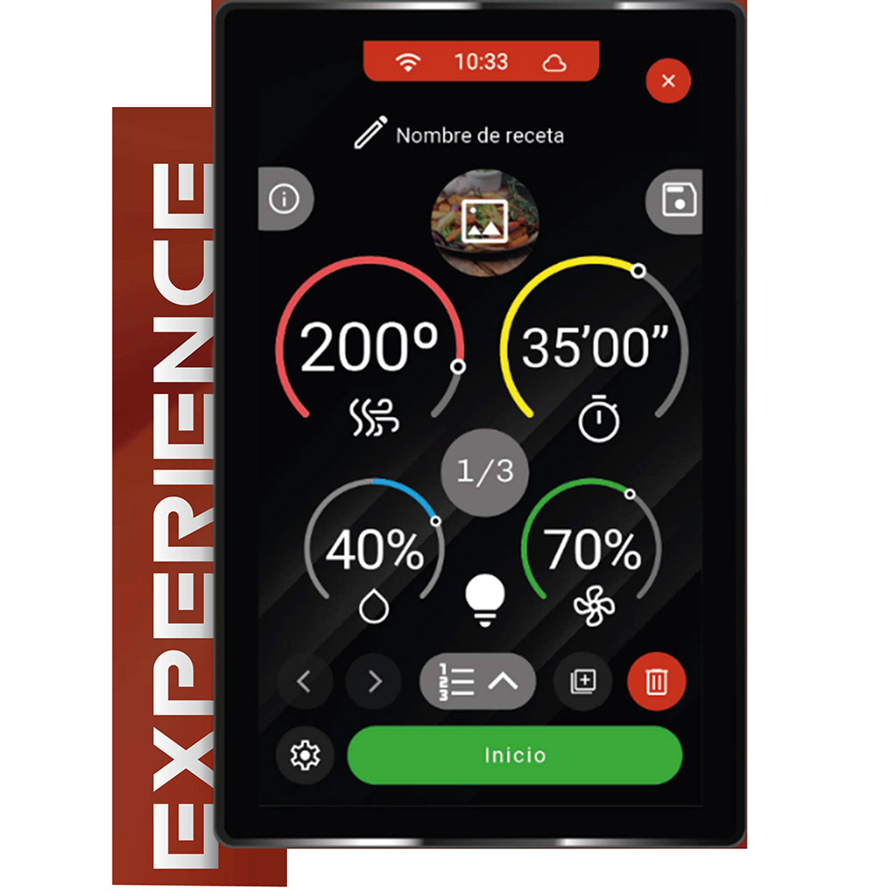 Piec konwekcyjno-parowy, Experience, 7xGN1/1, P 10.25 kW - obrazek 2