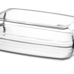 Naczynie żaroodporne, podwójne OVENCHEF, Duralex, transparentny, 355x220x(H)110mm