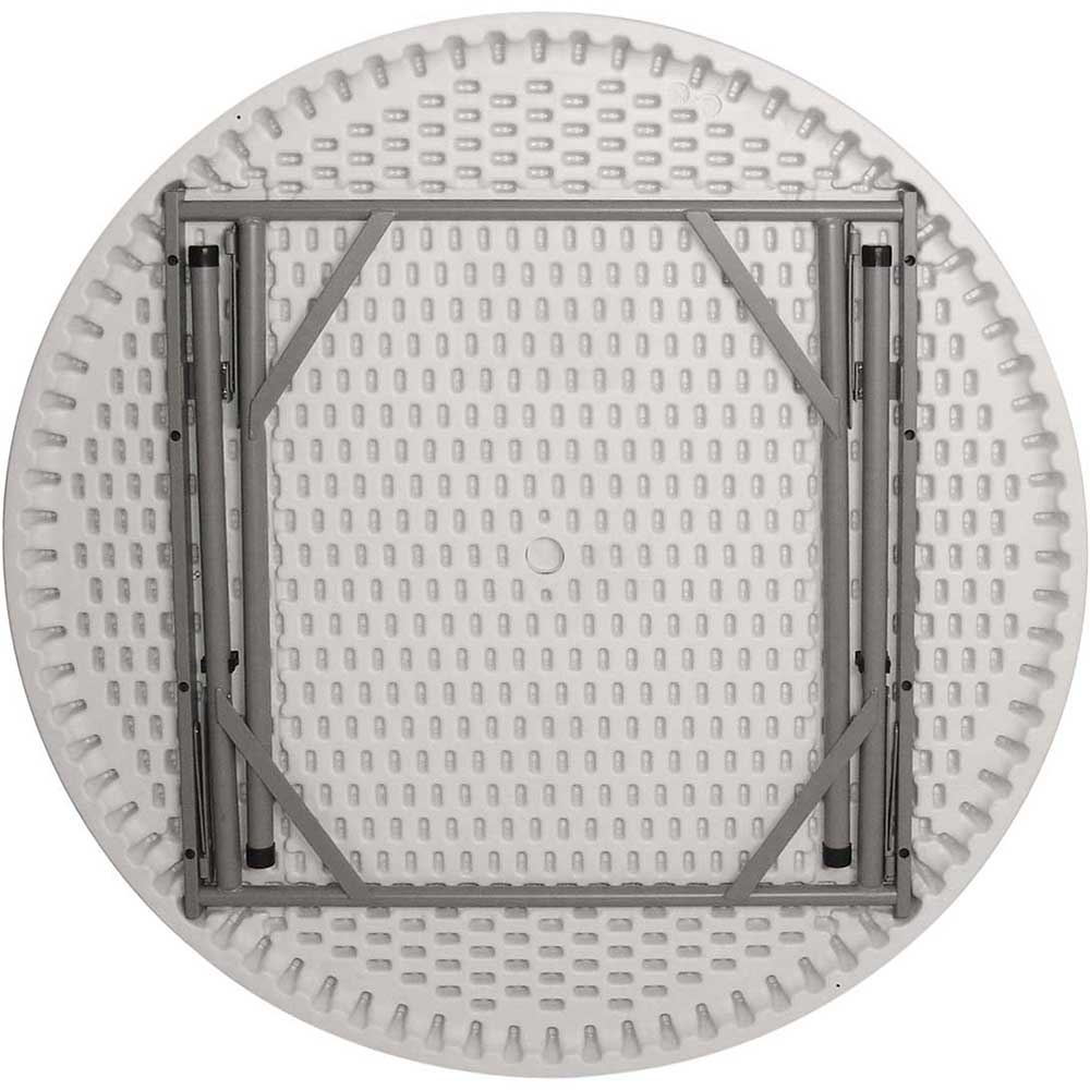 Stół cateringowy składany okrągły fi 1150 h 740 mm - obrazek 2