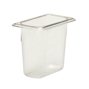 Pojemnik Camwear GN 1/9 z poliwęglanu, Cambro, GN 1/9, 1,4L, transparentny, 108x176x(H)150mm