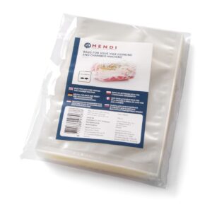 Worki do gotowania sous vide do pakowarek komorowych, HENDI, 100 szt., 250x350mm