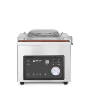 Pakowarka próżniowa - komorowa, HENDI, Profi Line, listwa zgrzewająca 260 mm, 230V/370W, 330x480x(H)360mm