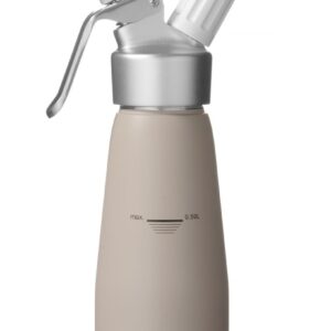 Syfon do bitej śmietany, HENDI, 0,5L, Taupe, ⌀80x(H)260mm