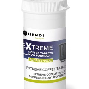 Extreme Coffee Tablets NEW FORMULA profesjonalny środek do mycia ekspresów, HENDI, 25 tabletek