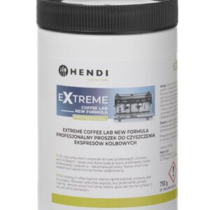Extreme Coffee Lab NEW FORMULA profesjonalny proszek do czyszczenia ekspresów kolbowych, HENDI, 0,75 kg
