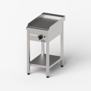Płyta grillowa elektryczna, gładka, Gredil, 400x700x850 mm, P 4.0 kW, U 400 V