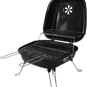 GRILL WĘGLOWY PRZENOŚNY 33 X 35,5CM
