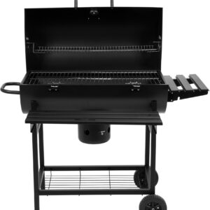 GRILL OGRODOWY Z POKRYWĄ, RUSZT 71CM