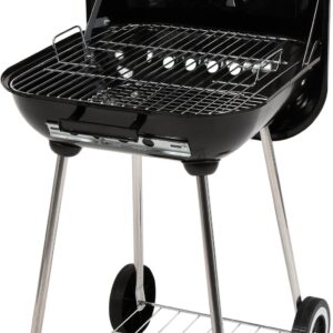 GRILL OGRODOWY Z POKRYWĄ, 40X45 CM