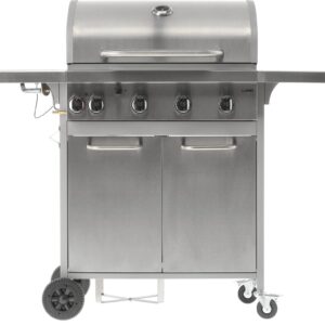 GRILL GAZOWY AKKA 4+1 ŻELIWNY RUSZT,16KW