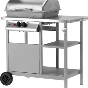 GRILL GAZOWY BAVEN, 2 PALNIKI 5,5KW INOX