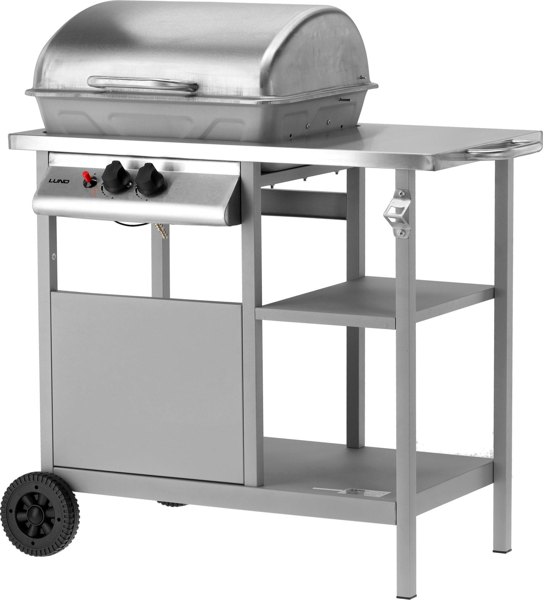 GRILL GAZOWY BAVEN, 2 PALNIKI 5,5KW INOX