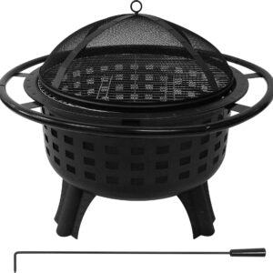 PALENISKO STALOWE Z RUSZTEM 57CM