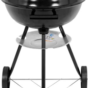 GRILL WĘGLOWY OKRĄGŁY Z POKRYWĄ 41CM