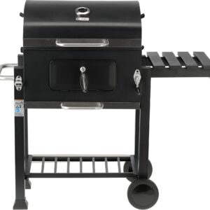 GRILL WĘGLOWY DELUXE, ŻELIWNY R. 54X37CM