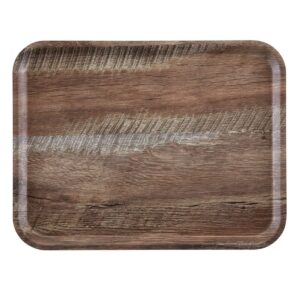 Taca do serwowania Capri, Cambro, ciemny dąb, ciemne drewno, 330x430mm
