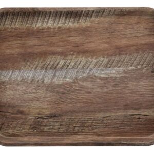 Taca do serwowania Capri, Cambro, ciemny dąb, ciemne drewno, 370x530mm