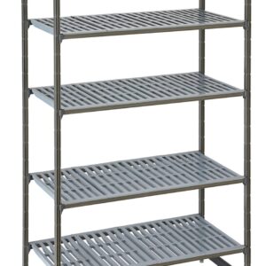 Regał magazynowy Camshelving Basics Plus z kompozytu z 4 wentylowanymi półkami, Cambro, 915x460x(H)1830mm