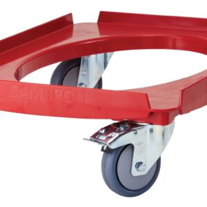 Wózek Camdolly do pojemników termoizolacyjnych Cam GoBox, GN 1/1, Cambro, czerwony, czerwony, 692x426x(H)167mm