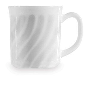 Kubek Trianon, Arcoroc, Trianon, 0,29L, biały, ⌀82x(H)90mm
