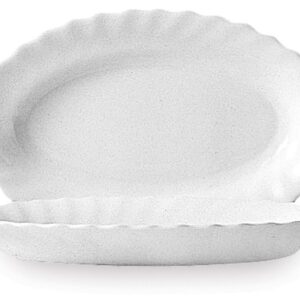 Rawierka Trianon, Arcoroc, 220 mm, biały, 220x140x(H)28mm