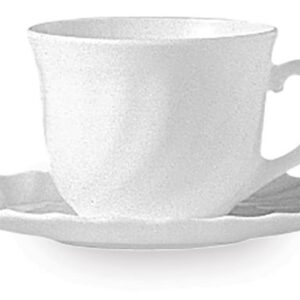Filiżanka Trianon, Arcoroc, 280 ml, 0,28L, biały, ⌀94x(H)72mm