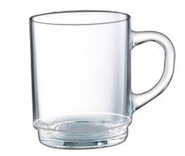 Kubek Bock, Arcoroc, 250 ml, 0,25L, transparentny, 6 szt., ⌀68x(H)89mm