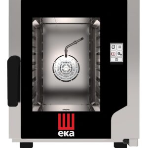 Piec konwekcyjno - parowy Evolution Next 5 x GN 2/3 elektryczny z bezpośrednim natryskiem, ekranem dotykowym, Tecnoeka, Evolution, 230V/3200W, 550x754x(H)662mm
