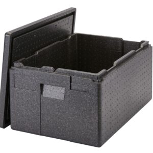 Pojemnik termoizolacyjny Cam GoBox XL ładowany od góry, GN 1/1, Cambro, czarny, 610x430x(H)320mm