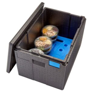 Pojemnik termoizolacyjny Cam GoBox XL ładowany od góry, GN 1/1, 64,5 l, Cambro, 64,5 l, 64,5L, czarny, 610x430x(H)390mm