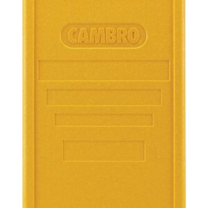 Pokrywa do pojemników termoizolacyjnych Cam GoBox ładowanych od góry, Cambro, żółta, żółty, 600x400x(H)34mm