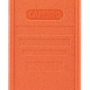 Pokrywa do pojemników termoizolacyjnych Cam GoBox ładowanych od góry, Cambro, pomarańczowa, pomarańczowy, 600x400x(H)34mm