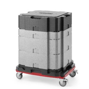 Pojemnik termoizolacyjny wielofunkcyjny Cam GoBox, Cambro, jasnoszary, 641x641x(H)754mm