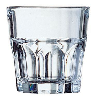 Szklanka niska Granity, Arcoroc, 200 ml, 0,2L, transparentny, 6 szt., ⌀80x(H)81mm