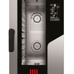 Piec konwekcyjno-parowy Millennial Black Mask Gastro Compact 10×GN 1/1 – elektryczny, Tecnoeka, 400V/15400W, 500x930x(H)970mm