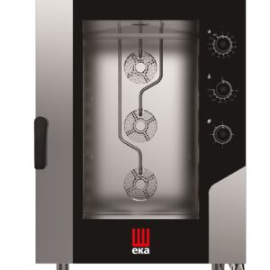 Piec konwekcyjno-parowy Millennial Smart Bakery, 10× 600×400 mm – sterowany elektromechanicznie, elektryczny, Tecnoeka, 400V/15500W, 850x1041x(H)1130mm