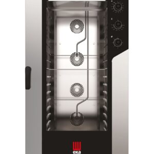 Piec konwekcyjno-parowy Millennial Smart Bakery, 16× 600×400 mm – sterowany elektromechanicznie, elektryczny, Tecnoeka, 400V/31000W, 930x1035x(H)1900mm