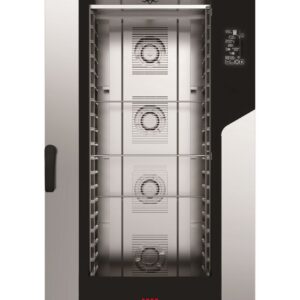 Piec konwekcyjno-parowy Millennial Black Mask Gastro, 20× GN 1/1 – sterowany elektronicznie, gazowy, Tecnoeka, 230V/1450W, 30000kW, 930x1160x(H)2060mm