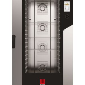 Piec konwekcyjno-parowy Millennial Touch Screen Gastro z automatycznym systemem myjącym, 20 × GN 1/1 – sterowany elektronicznie, elektryczny, Tecnoeka, 400V/31000W, 930x1035x(H)1900mm