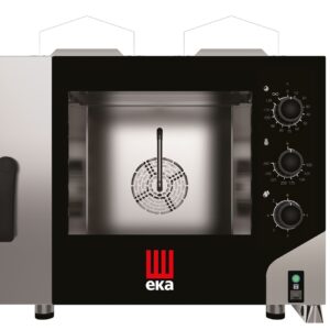 Piec konwekcyjno-parowy Millennial Smart Bakery, 4× 600×400 mm – sterowany elektromechanicznie, gazowy, Tecnoeka, 230V/300W, 9,3kW, 850x1041x(H)801mm
