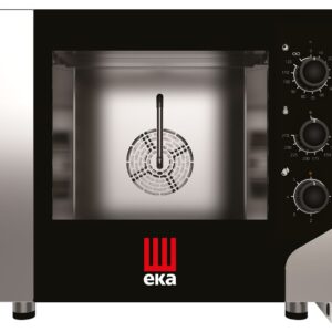 Piec konwekcyjno-parowy Millennial Smart Bakery, 4× 600×400 mm – sterowany elektromechanicznie, elektryczny, Tecnoeka, 400V/7800W, 850x1044x(H)700mm