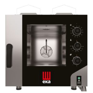 Piec konwekcyjno-parowy Millennial Smart Gastro, 5x GN 1/1 – sterowany elektromechanicznie, gazowy, Tecnoeka, 230V/300W, 9300kW, 730x855x(H)801mm