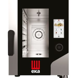 Piec konwekcyjno-parowy Millennial Touch Screen Gastro Compact 6×GN 1/1 – elektryczny, Tecnoeka, 400V/7800W, 500x930x(H)700mm