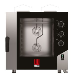 Piec konwekcyjno-parowy Millennial Smart Bakery, 6× 600×400 mm – sterowany elektromechanicznie, gazowy, Tecnoeka, 230V/500W, 13,5kW, 850x1041x(H)951mm