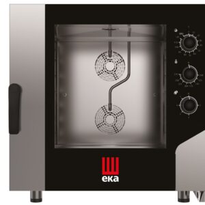 Piec konwekcyjno-parowy Millennial Smart Bakery dla cukiernictwa i piekarnictwa 6 × 600×400 mm – elektryczny, sterowany elektronicznie, Tecnoeka, 400V/10400W, 850x1041x(H)850mm