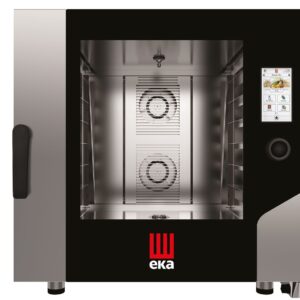 Piec konwekcyjno-parowy Millennial Touch Screen Bakery z automatycznym systemem myjącym, 6× 600×400 mm – sterowany elektronicznie, elektryczny, Tecnoeka, 400V/11400W, 850x1035x(H)850mm