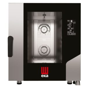 Piec konwekcyjno-parowy Millennial Black Mask Gastro 7× GN 1/1, elektryczny, Tecnoeka, Millennial Black Mask, 400V/10400W, 730x849x(H)850mm